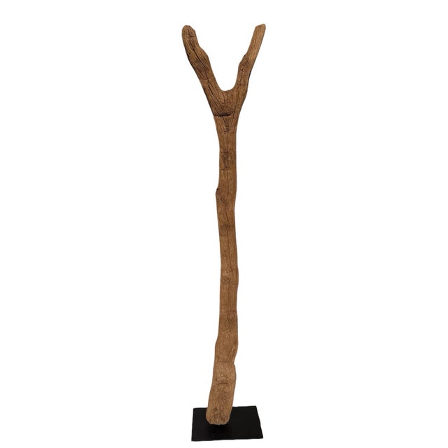 Contemporary African Dogon Ladder on Mount For Sale - Image 3 of 6