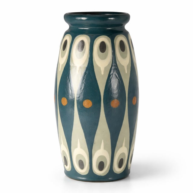 Art Deco Vase by Léon Elchinger for Soufflenheim, Alsace, 1920s For Sale - Image 13 of 13