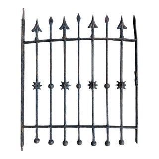 Iron Victorian Garden Gate From Aspen Colorado For Sale