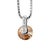 Early 21st Century Platinum 0.96ct Round Chocolate Champagne Diamond Solitaire Pendant Necklace For Sale - Image 5 of 8