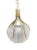 Chandelier with a spherical shape in glass and structure in brass and steel. It takes its name as Esperia and is a design...