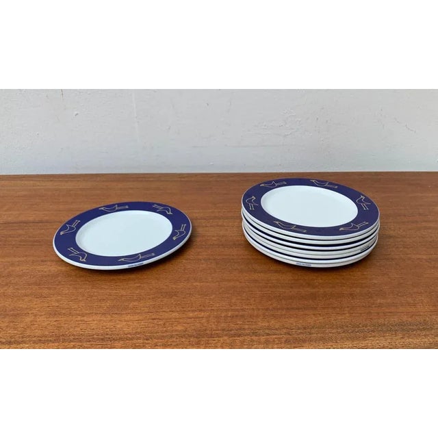 German Postmodern Flying Objects Series Plates by David Palterer and Sieger Design for Arzberg, 1990s, Set of 8 For Sale - Image 10 of 13