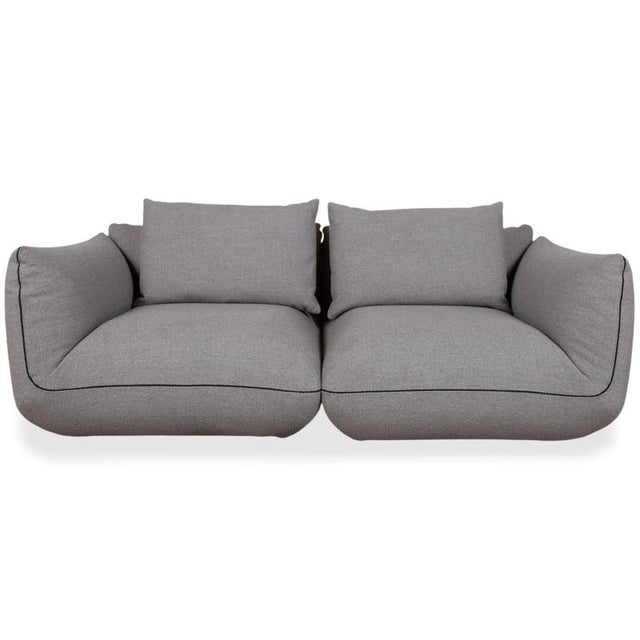 Jalis 21 Fabric Two-Seater Grey Sofa from COR For Sale - Image 12 of 12