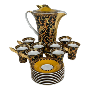 A Versace for Rosenthal Porcelain Coffee Set