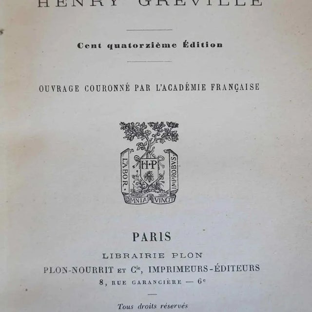 Red Late 19th Century Dosia by Henry Greville (Alice Durand) French Leather Bound Book For Sale - Image 8 of 10