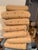Vintage Coastal Henry Link Braided Rattan Couch and Loveseat For Sale - Image 11 of 14