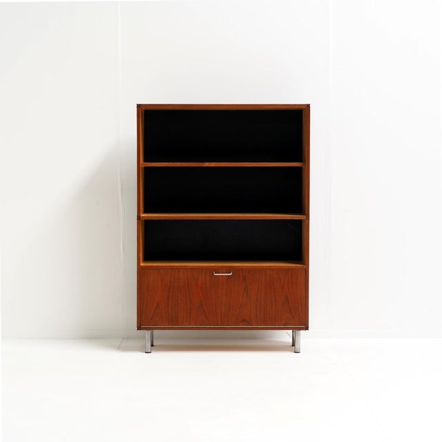 Mid-Century Modern Made to Measure Cabinet in Teak by Cees Braakman for Pastoe, 1960s For Sale - Image 3 of 11