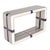 "Armonia" Console With Stainless Steel and Bronze Details, Handmade For Sale In Los Angeles - Image 6 of 10