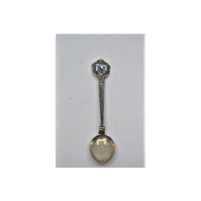 Spoons with Cities of Portugal, Set of 7 For Sale - Image 6 of 12