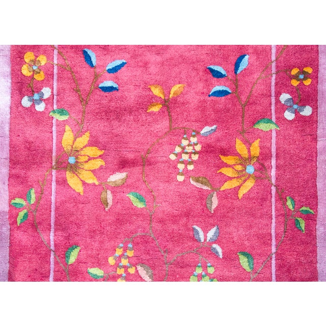 Early 20th Century Chinese Art Deco Rug For Sale - Image 9 of 13