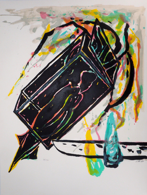 Jacques Poli, Cohérence l'espace, Lithograph