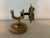 English Vintage English Brass Ship's Wheel Nutcracker For Sale - Image 3 of 8