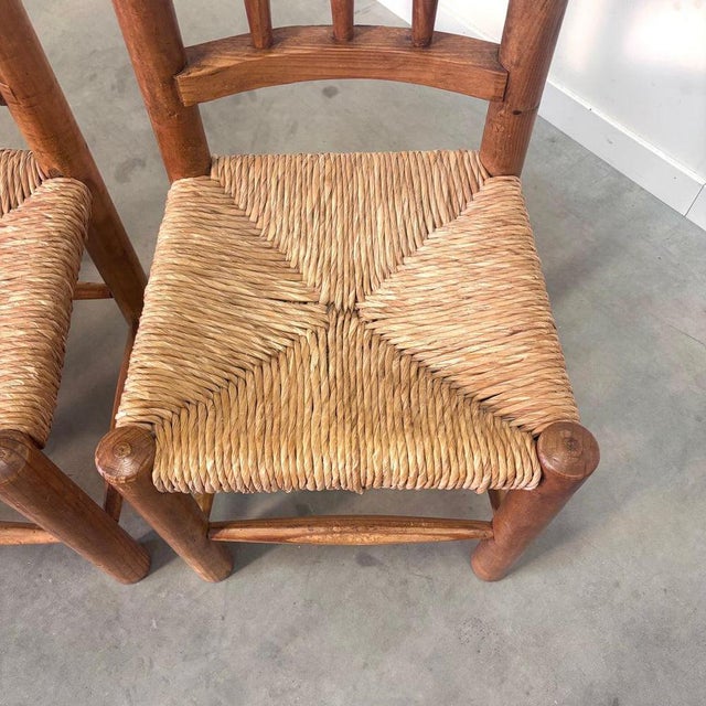 Vintage Farmer Chairs, 1960s, Set of 5 For Sale - Image 15 of 16