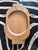 Vintage Handcarved Oval Wooden Folk Art Tray With Playing Card Handles For Sale - Image 12 of 15
