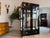 Art Nouveau Glass Display Cabinet, 1920s For Sale - Image 4 of 15