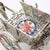 Large Vintage Italian Handmade Silver Carretto Siciliano Carriage with Enameled Parts, Sicily, 1980s For Sale - Image 6 of 13