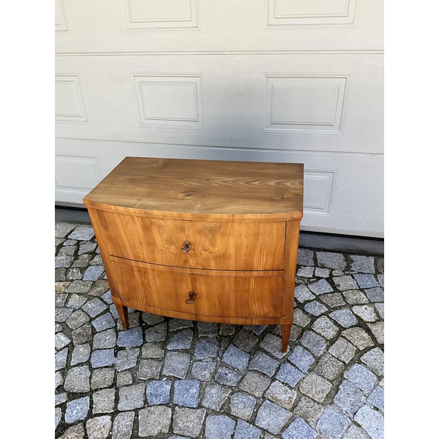 Biedermeier Chest of Drawers in Ash, 1820s For Sale - Image 10 of 18
