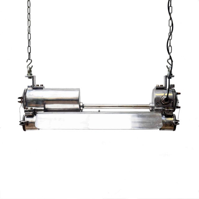 Aluminum Cast Explosion-Proof Fluorescent Light, 1970s For Sale - Image 18 of 18