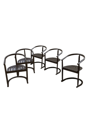 Dining Chairs from Allmimö, 1980s, Set of 5