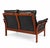 Mid-Century Modern Two-Seater Sofa by Illum Wikkelsø for Dreipunkt International, 1960s For Sale - Image 3 of 8