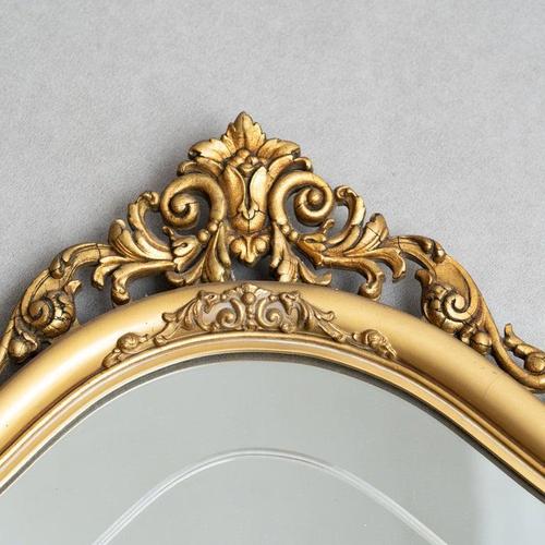 French Gilt Cornucopia Mirror, 1960s For Sale - Image 6 of 12