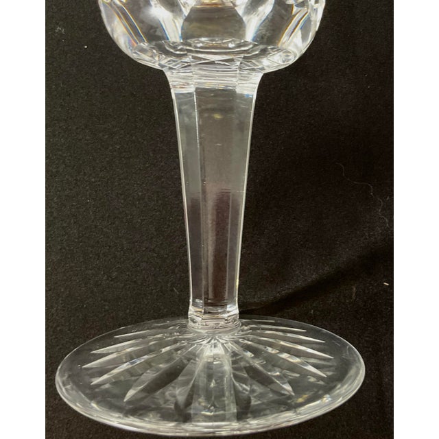 Traditional Waterford Crystal of Ireland, Lismore, 4 Ounce Wines- Set of Six For Sale - Image 3 of 8