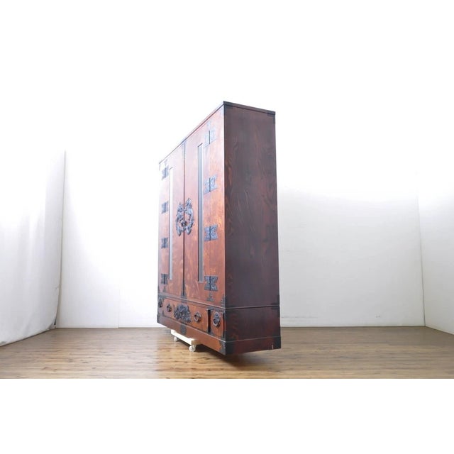 Storage Shelf Made by Iwayado Tansu Japanese Antique Furniture 1100s Origin For Sale - Image 4 of 18
