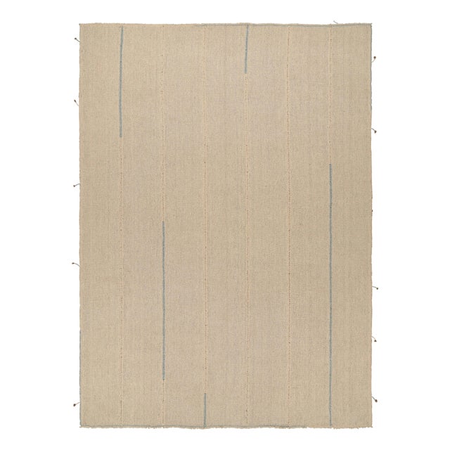 Handwoven in wool, a 12x16 oversized Kilim design from an inventive new contemporary flat weave collection by Rug & Kilim....