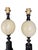 Black Vintage Exotic Wood and Ostrich Egg Lamps from Maison Jansen, 1950s, Set of 2 For Sale - Image 8 of 9