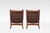 Vintage Siesta High Back Chairs in Cognac Leather and Plywood by Ingmar Relling for Westnofa, 1960s, Set of 2 For Sale - Image 6 of 6