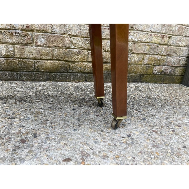 Brown Late 19th Century English Leather Cock Fighting Chair For Sale - Image 8 of 11