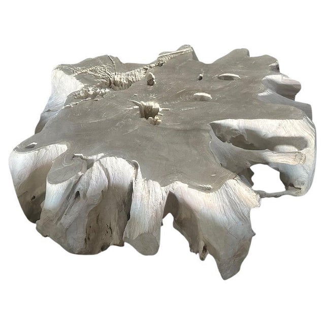 Impressive teak root coffee table hand carved into this beautiful shape whilst respecting the natural organic wood. The...