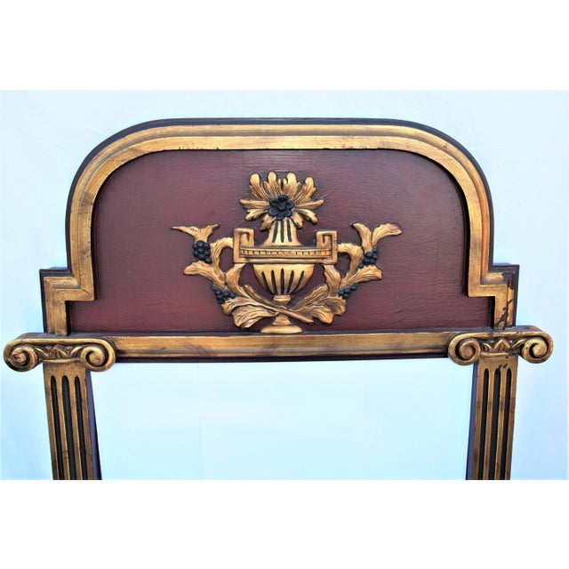 A vintage John Richard neo classical design mirror. Labeled on rear to 1996. Made of solid wood and very heavy. John...