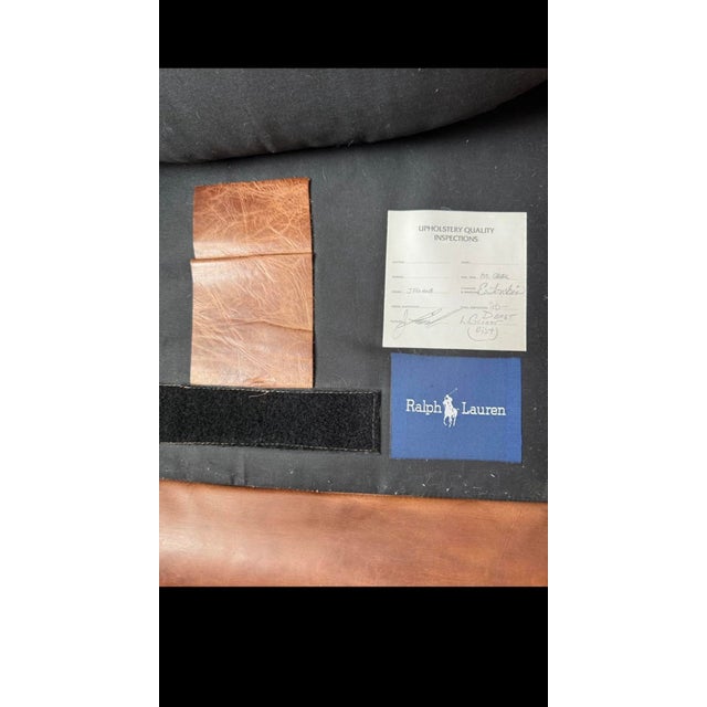 Transitional Vintage Ralph Lauren Writers Chairs For Sale - Image 3 of 3