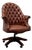 Classic English Chesterfield Director Chair For Sale