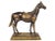 Mid 20th Century Bronze Horse on Base Model Figurine For Sale - Image 10 of 10