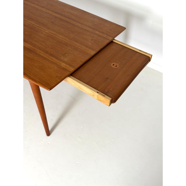 Wood Boomerang Extendable Dining Table in Teak, 1960s For Sale - Image 7 of 13