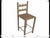 Set of 4 Country French Counter Stools With Custom Antique Driftwood Finish For Sale In San Diego - Image 6 of 6