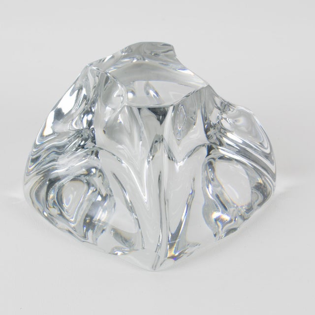 Daum France Crystal Desktop Accessory Paperweight Sculpture For Sale In Atlanta - Image 6 of 6
