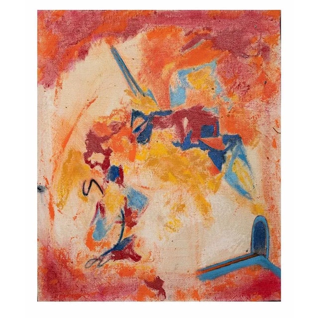 Giorgio Lo Fermo - Untitled Composition - Oil On Canvas - 2020 For Sale - Image 4 of 4