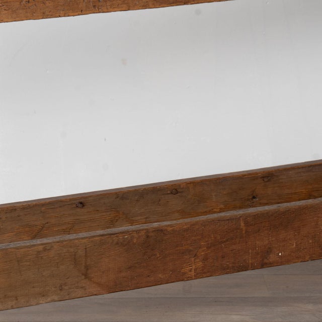 Antique French Rustic Carpenter's Workbench Console Table For Sale - Image 14 of 18