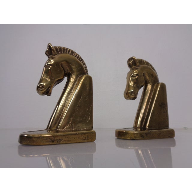 1960s Brass Horses Bookends, 1960s, Set of 2 For Sale - Image 5 of 16