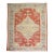 Worn Antique Zabihi Collection Ziegler Mahal Rug For Sale