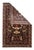 This east Caucasian, moderately finely woven, good condition scatter combines an ivory ground rosette and diagonal bar...
