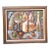 mos202629.99 Folk Art Abstract Still Life Oil Painting For Sale