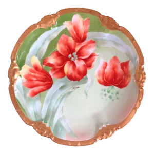 Antique Limoges, France Decorative Porcelain Plate