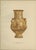 Henry Wallis, Lustreware Flower Vase, 1899, Chromolithograph For Sale