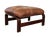 Vintage Norwegian Leather Ottoman | Scandinavian Mid-Century Modern Bentwood & Sling Footstool | Ingmar Relling Style For Sale - Image 11 of 16