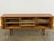1960s Hans J Wegner "President" Credenza - Mid Century Danish Modern Teak Tambour Door Cabinet For Sale - Image 11 of 12