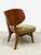 1950s Set of Vintage Wingback Easy Chair with Ottoman by Herta-Maria Witzemann Schörle and Gölz Stuttgart, 1950s For Sale - Image 5 of 7